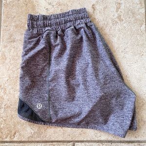 Lululemon Women’s Hotty Hot 4” Heathered Black